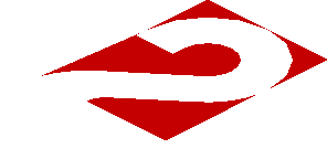 ~Sticker  1.8 x  1.8 with Black, Red and Grey Stripes and White "2" in Red Square on White Background Right - Number 2