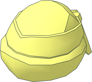 Minifig Head Ninja Turtle