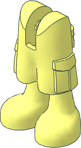 Figure Friends Legs with Cargo Pants (Thin Hinge)