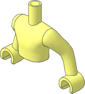 Figure Friends Man Torso Dual Mould with Arms