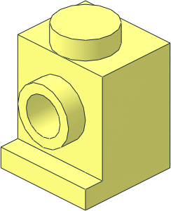 =Brick  1 x  1 with Headlight