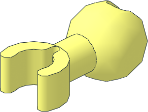 Arm Piece with Towball and Clip