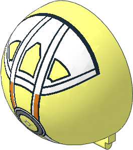 Windscreen  6 x  6 x  3 Dome with Hinge with SW Gunship Pattern