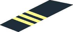 ~Sticker  1.2 x  3.9 with Red "PORSCHE" on Black Background - Eleventh Face