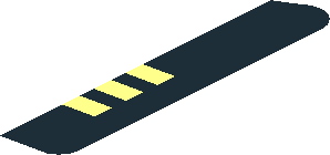 ~Sticker  1.2 x  3.9 with Red "PORSCHE" on Black Background - Twelfth Face