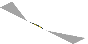 ~Sticker  1.9 x  1.8 with Logos and Grey and Red Stripes on White Background - Second Face