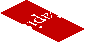 ~Sticker  0.8 x  1.9 with White CapitalSource Logo on Red Background Right - Third Face