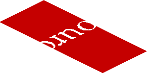 ~Sticker  0.8 x  1.9 with White CapitalSource Logo on Red Background Right - Fifth Face