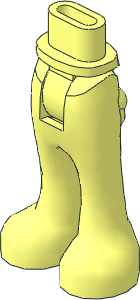 Figure Friends Hips and Legs with Trousers and Shoes