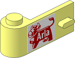 Door  1 x  3 x  1 Left with Arla Dairy Logo Sticker