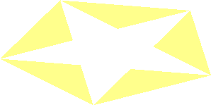 ~Pattern White Five-Pointed Star