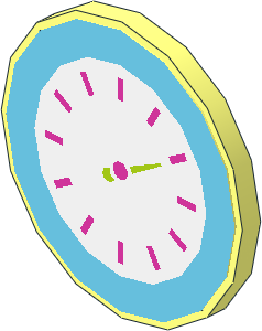 Roadsign Clip-on  2 x  2 Round with Weight Scale Sticker