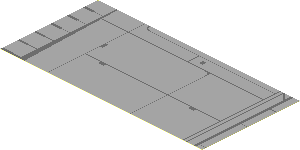 Sticker  3.7 x  7.7 with Panels and Lines Left
