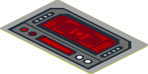 Sticker  1.1 x  1.7 with Viewscreen and Controls