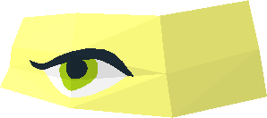 ~Minifig Head Ninja Turtle - Patternable Area Eyes with Raphael Lime Eyes Angry Pattern