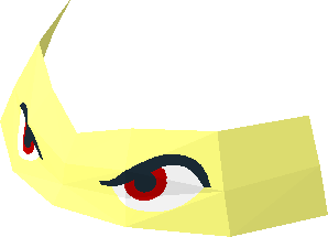 ~Minifig Head Ninja Turtle - Patternable Area Eyes with Donatello Red Eyes Sceptical Pattern