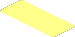 ~Sticker Back  0.8 x  1.9