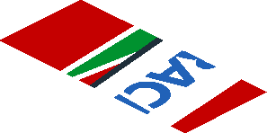 ~Sticker  0.8 x  1.9 with Blue SMP Racing Logo in White Stripe on Red Background Left - Fourth Face