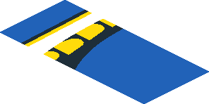 ~Sticker  0.8 x  1.9 with Headlamp on Red Background Right - Third Face