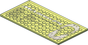 Tile  8 x 16 Type 2 with McLaren P1 Specifications Pattern