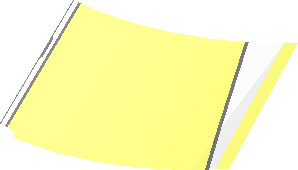 ~Windscreen  2 x  4 x  1 Curved White and Silver Window Frame Outline Pattern - Pattern - Half