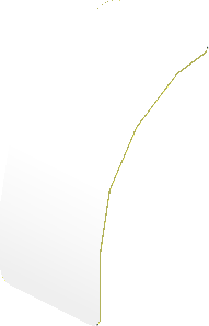 Sticker  1.8 x  0.7 with White Surface (Formed)