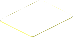 Sticker  1 x  0.8 White Rectangle