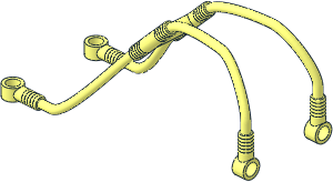 Bar Flexible H-shaped with Holders (Formed as Vehicle Rollcage)