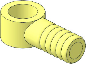 ~Bar Flexible H-shaped with Holders End