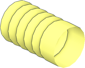 ~Bar Flexible H-shaped with Holders Middle Segment