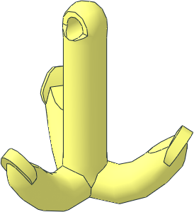 Minifig Tool Grappling Hook