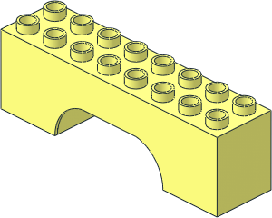 Duplo Arch  2 x  8 x  2