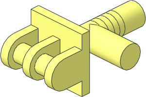 Arm Piece Grab Jaw Holder with Handle