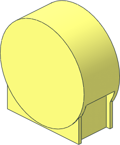 Duplo Brick 1  x  3 x  2 Round Top