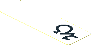 Sticker  0.8 x  2.4 with Black Alien Character on White Background