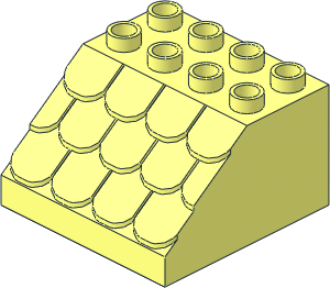 Duplo Slope  4 x  4 x  2 Shingled