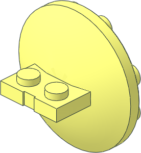 Bracket  1 x  2 - Dish  4 x  4