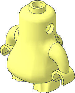 Figure Scurrier Body with Arms