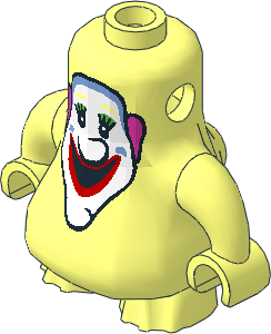 Figure Scurrier Body with Arms Jeremy Head Pattern