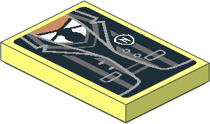 Tile  2 x  3 with Nevermore Academy Uniform Vest Sticker