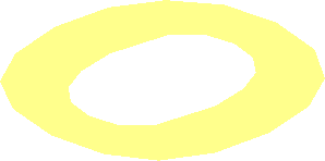 ~Tile  4 x  8 Inverted with Gold 'Concorde' Details and Border, Black 'Model nr. 10318' and Background Pattern - Lowercase o