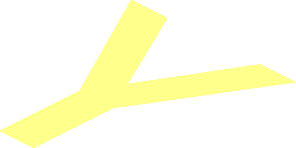 ~Tile  4 x  8 Inverted with Gold 'Concorde' Details and Border, Black 'Model nr. 10318' and Background Pattern - Uppercase Y