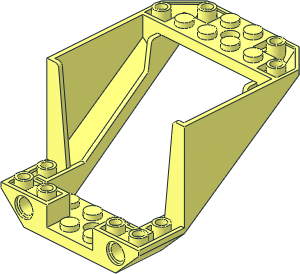 Plane Aft Section  6 x  8 x  4 with Opening