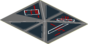 Sticker  2.8 x  3.3 with Red and White Signs on Screen Left