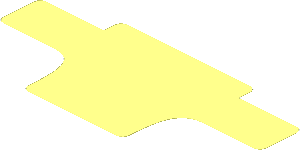 ~Sticker Back  3.0 x  6.8 for Technic Panel Smooth  7 x  2 x  3