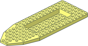 Boat Hull Unitary 22 x  8 x  2.333 Top