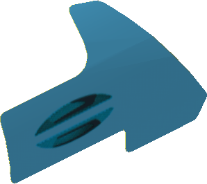 Sticker Bugatti Chiron #14 with Car Door Handle (Formed)