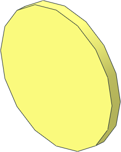 Roadsign Clip-on  2 x  2 Round