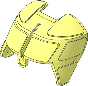 Glass for Plane Front  6 x  8 x  4 with  8 Windows