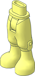 Figure Friends Hips and Legs with Cropped Trousers